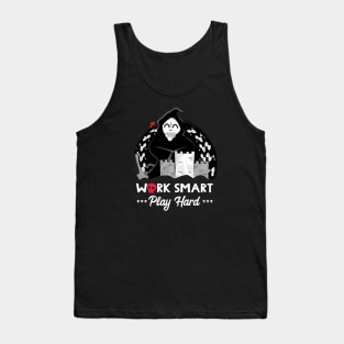 Work smart, play hard Tank Top